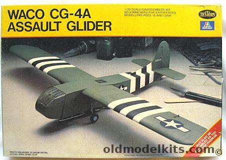 Testors 1/72 Waco CG-4A Assault Glider or British Hadrian - USAAF Normandie Invasion 1944 / USAAF Sicilia 1943 / RAF, 863 plastic model kit